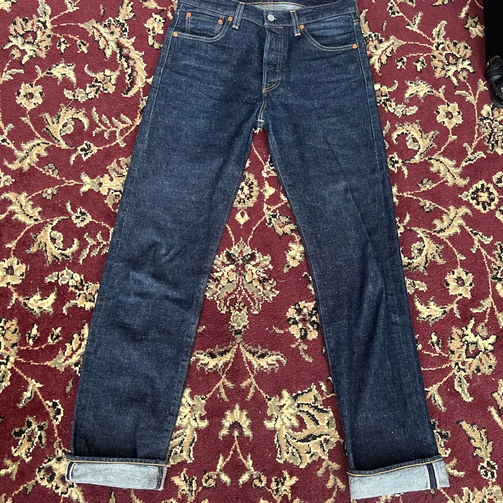 LEVI’S 501® ORIGINAL FIT SELVEDGE MEN'S JEANS